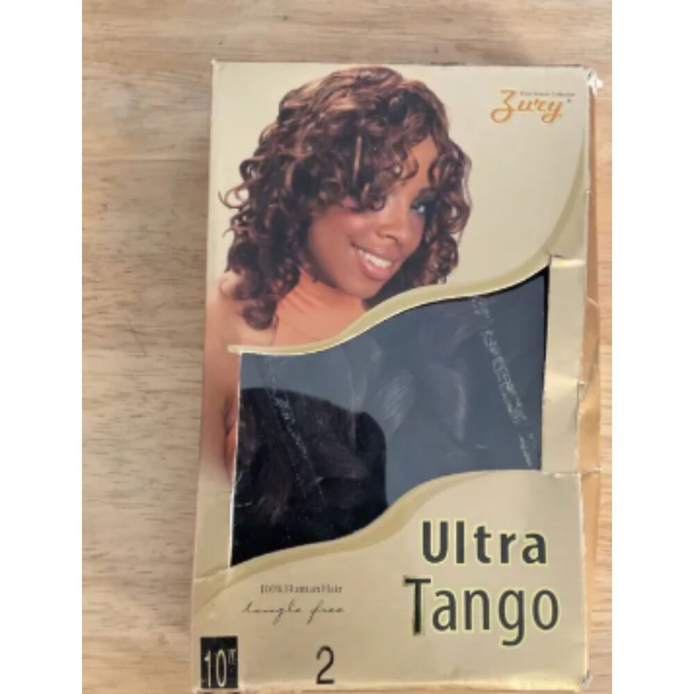 Zury Ultra‎ Tango 8" 3pcs 100% Human Hair Color: F4/30